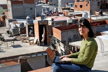 Gladis Mereles (25) es enfermera y está terminando la licenciatura en enfermería a través de clases virtuales