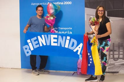Gladymar Garay, de 49 años, esperaba a su madre y abuela