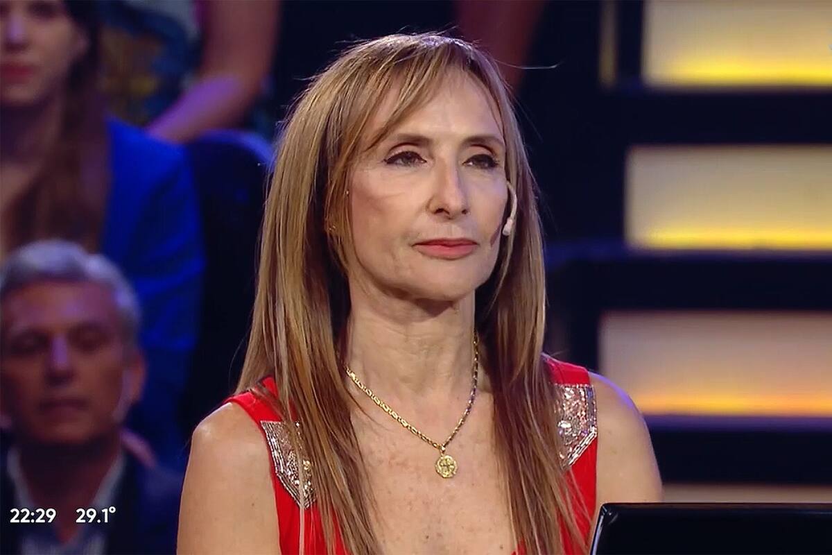 Gladys Florimonte en Quién quiere ser millonario.