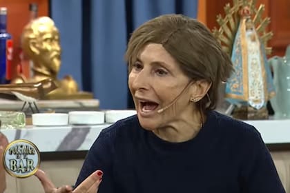 Gladys Florimonte imitó a la profesora de La Matanza en Polémica en el bar