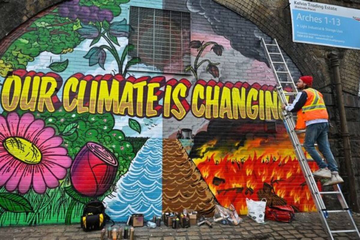 Glasgow se prepara para la Cumbre del Clima, que comienza mañana