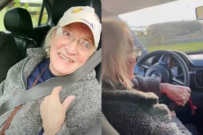 Gloria se dispuso a sacar el carnet nacional de conducir y dejó un mensaje destinado hacia aquellas mujeres que se encuentran en una situación similar
