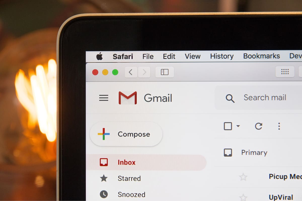 Gmail ofrece la opción de descargar los mails que llegan a la casilla del correo electrónico