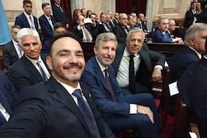 Gobernadores presentes en el Congreso durante el discurso de Milei en la apertura de sesiones