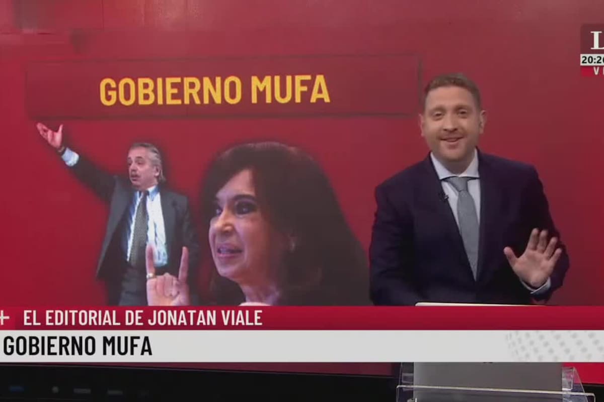 Gobierno mufa. El editorial de Jonatan Viale.