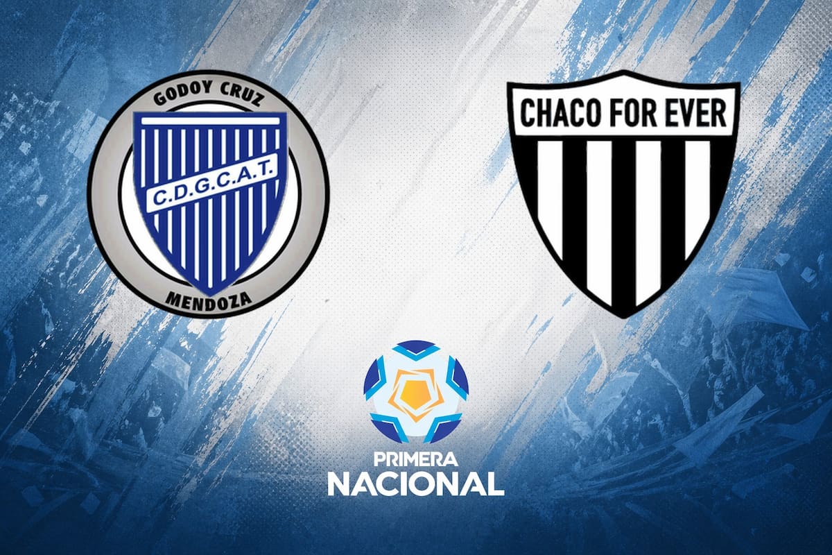 Godoy Cruz vs. Chaco For Ever, por una nueva jornada de la Primera Nacional del fútbol argentino