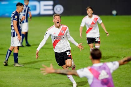 Girotti acumula apenas 80 minutos en la primera división de River; los 21 que protagonizó este sábado fueron decisivos.