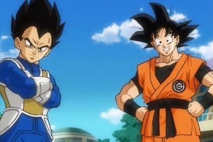Goku y Vegeta, dos de los personajes más representativos de la serie Dragon Ball Z