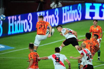Gol de Borré: fue el 1-0 parcial para River