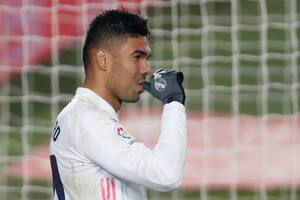 Gol de Casemiro para el Madrid.