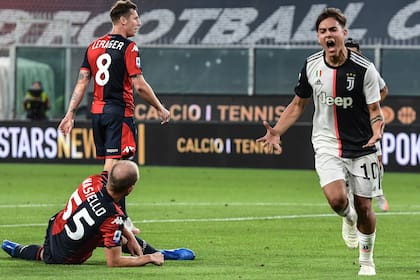 Gol de Dybala en la Juventus: el cordobés abrió el camino del triunfo ante Genoa
