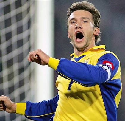 Shevchenko en la selección de Ucrania