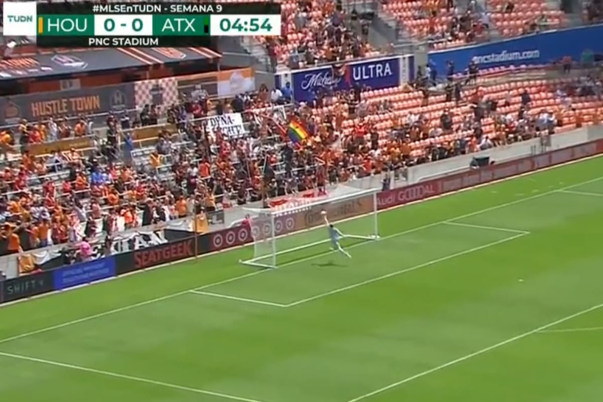 Golazo del paraguayo Sebastián Ferreira para Houston Dynamo, ante Austin FC, por la MLS
