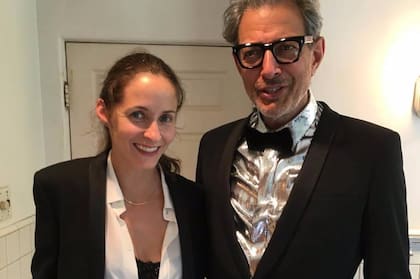 Goldblum y Livingston se llevan 30 años y tienen dos hijos en común