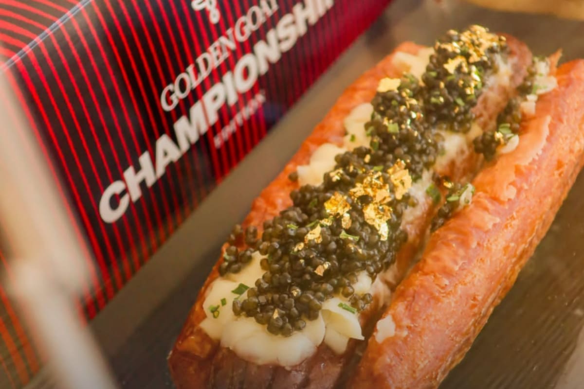Golden Glizzy, el hot dog de US$100 que se vende en Miami