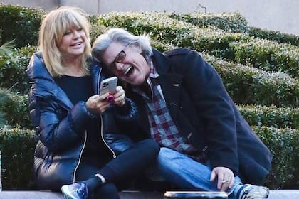 Goldie Hawn y Kurt Russell compartieron una divertida salida diurna para celebrar San Valentín