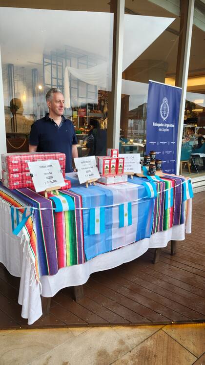 Goldman en la Feria de Odaiba, un encuentro de productos argentinos por la embajada argentina en Japón