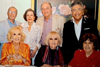 Goldy, la hermana melliza de Mirtha, era otra de las infaltables