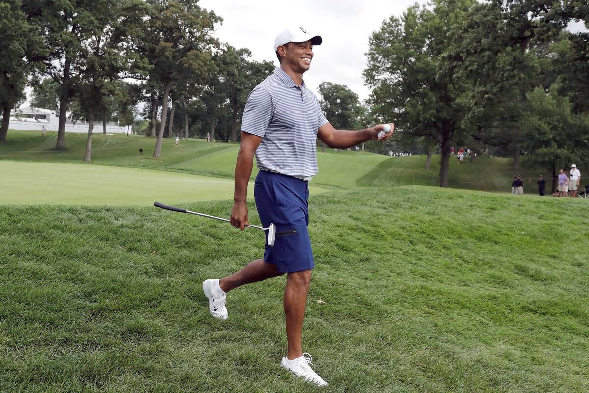 Golf BMW Championship, Tiger Woods .