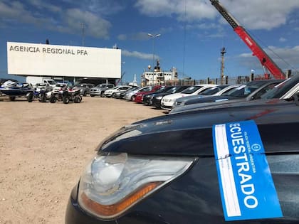 Secuestro de vehículos usados por una banda narco en Mar del Plata