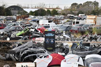 Golpe al robo de autopartes