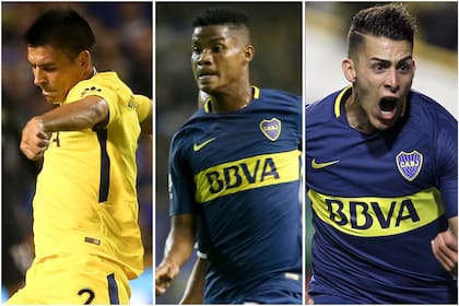 Goltz, Barrios y Pavon, pilares del Boca campeón