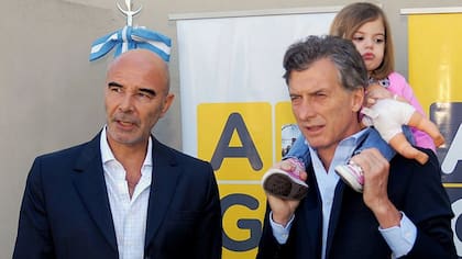 Gómez Centurión y Macri, cuando compartían tareas en la Ciudad