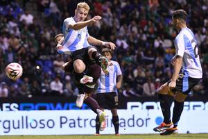 La selección argentina Sub 23 mostró varios puntos débiles y perdió por goleada con México