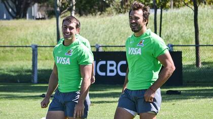 Gonzalo Bertranou y Juan Martín Hernández, la pareja de medios para el partido ante Cheetahs