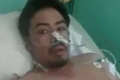 Gonzalo Cabrera, miembro de la comunidad mapuche, habló tras haber sido herido de bala