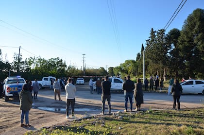 Gonzalo Calleja, un contador que se encontraba desaparecido desde ayer fue encontrado muerto este jueves en una zona descampada de la ciudad de Paraná, y se aguardaba la operación de autopsia para determinar la mecánica de su fallecimiento. Foto: Hernán Saravia