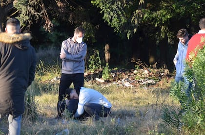 Gonzalo Calleja, un contador que se encontraba desaparecido desde ayer fue encontrado muerto este jueves en una zona descampada de la ciudad de Paraná, y se aguardaba la operación de autopsia para determinar la mecánica de su fallecimiento. Foto: Hernán Saravia