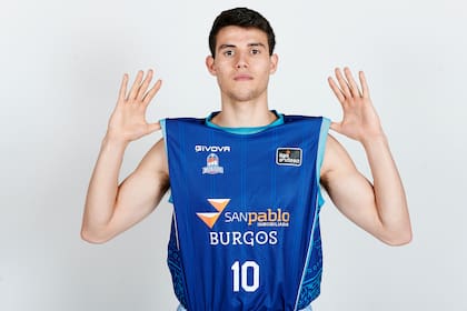 Gonzalo Corbalán, de San Pablo Burgos, sangre nueva para la selección que será dirigida por Herman Mándole (Prensa ACB)