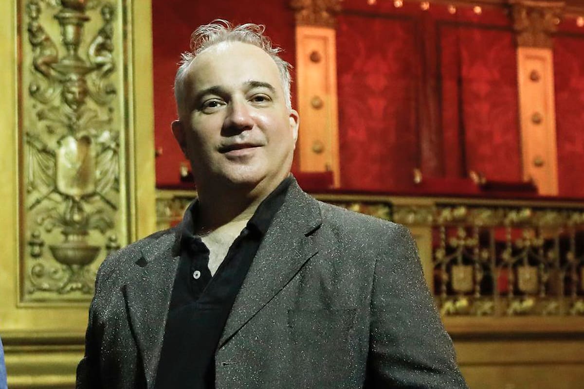 Gonzalo Demaría, al frente del teatro Cervantes