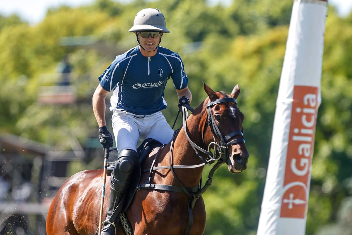Gonzalo Ferrari, la figura en el triunfo de La Dolfina II en Palermo