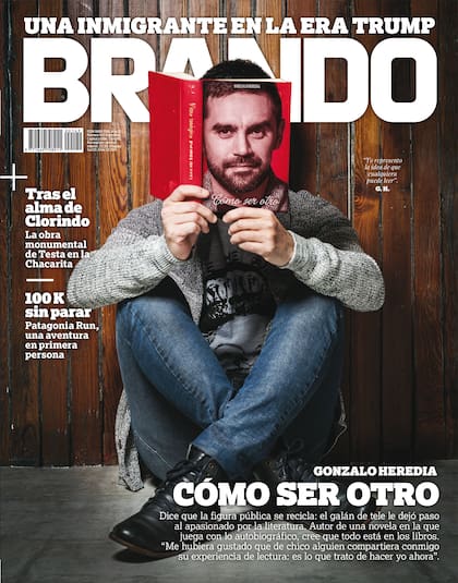 Gonzalo Heredia, tapa de Brando de agosto: "Me hubiera gustado que de chico alguien compartiera conmigo su experiencia de lectura: es lo que trato de hacer yo ahora"