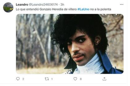 Gonzalo Heredia, uno de los protagonistas de La 1-5/18 tampoco quedó a salvo de los memes sobre la serie