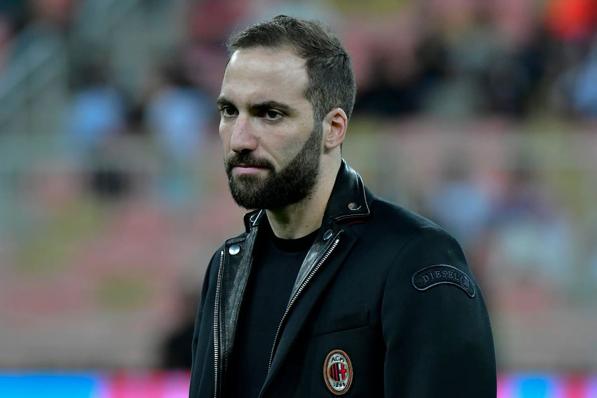 Gonzalo Higuaín, cerca de dejar Milan