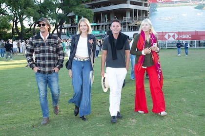 Gonzalo Inciarte, Luna Sieburger, Gerard Confalonieri y Delfina Frers.