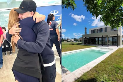 Gonzalo Montiel le regaló una casa a su hermana