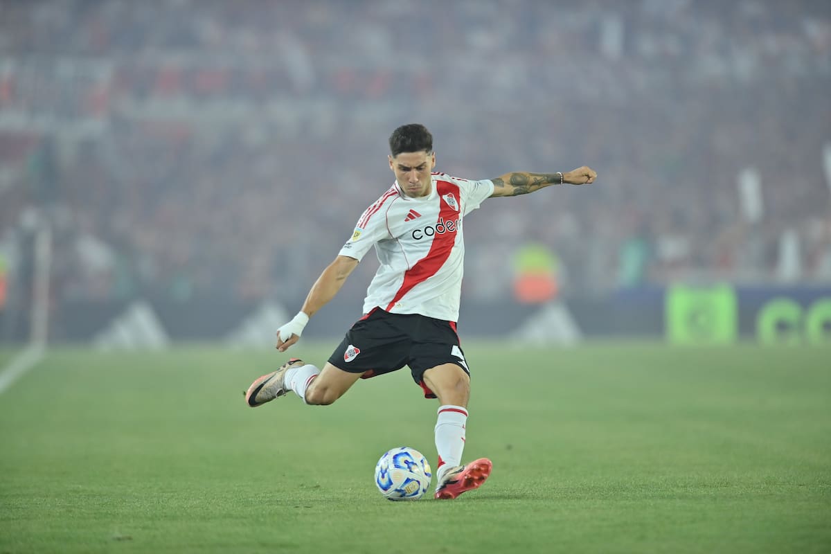 Gonzalo Montiel se recuperó en tiempo de récord de un pequeño desgarro y está disponible para los octavos de final del Apertura