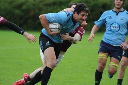 Gonzalo Sáenz, uno de los creadores del club, integra el primer equipo de Dublin Dogos.