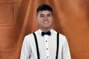 Gonzalo Sánchez, el joven basquetbolista que fue baleado en la columna por unos jóvenes que aún siguen sin ser detenidos