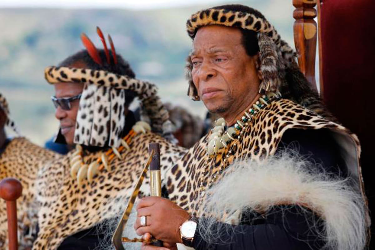 Goodwill Zwelithini fue un líder influyente en la política africana