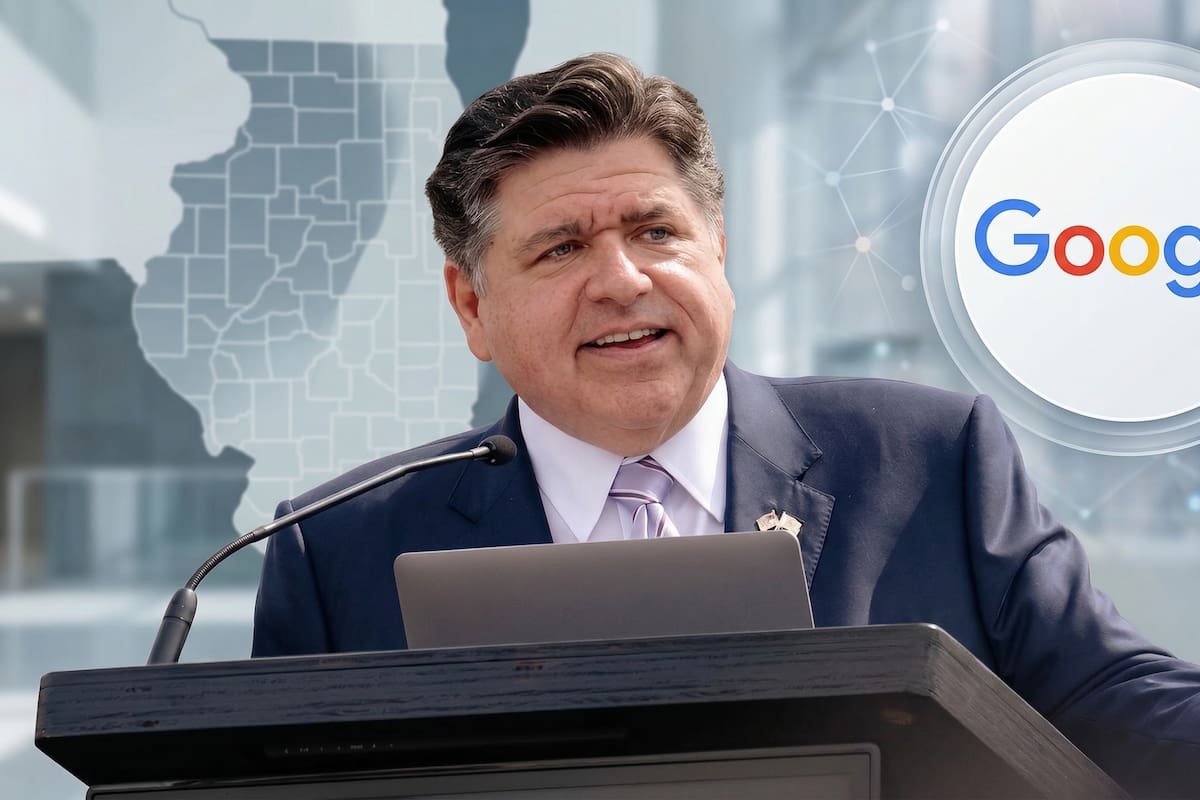 Google anunció un acuerdo para comprar electricidad de una central eléctrica a gas con captura y almacenamiento de carbono en Illinois