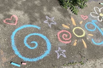 Google celebró el Día de la Niñez.