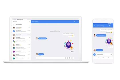 Google Chat cuenta con el apoyo de 55 operadoras, 11 fabricantes y estará disponible tanto en Android como en Windows, ya que Microsoft participa de la iniciativa basada en el estandar del sucesor del mensaje de texto tradicional
