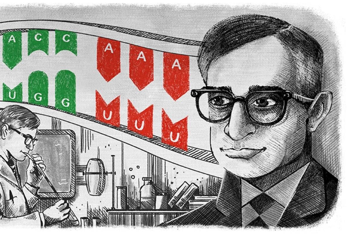 Google Doodle de Har Gobind Khorana.