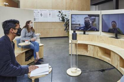 Google está probando en su sede de California nuevos espacios de trabajo