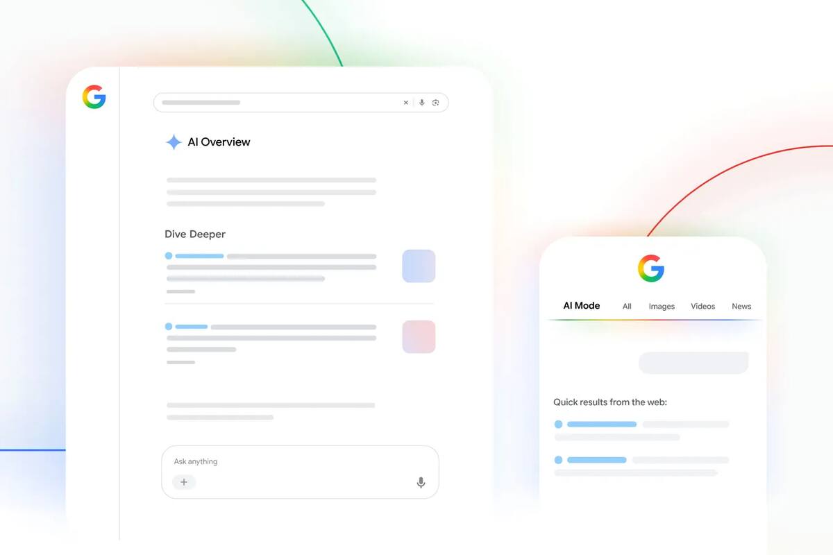 Google ha actualizado el Modo IA y AI Overviews en la experiencia de búsqueda para mostrar enlaces más claros, ofrecer más contexto sobre las fuentes y facilitar descubrir artículos de actualidad con carruseles, de cara a mejorar la interacción con el contenido deseado para los usuarios